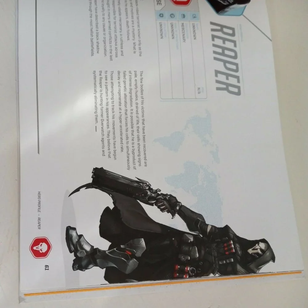 OVERWATCH Visual Sourcebook  with slipcover - no game here